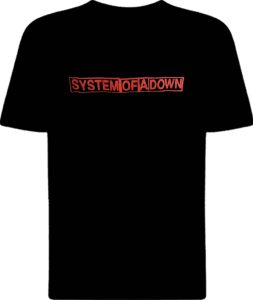 Футболка System of a Down Logo