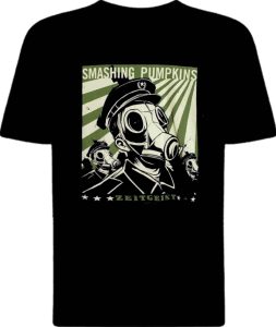 Футболка Smashing Pumpkins Zeitgeist Gas Mask