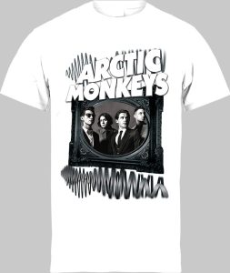 Футболка Arctic Monkeys Group White