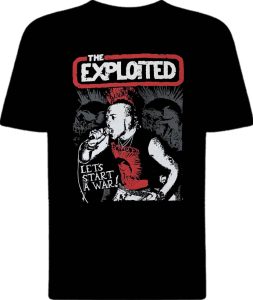 Футболка The Exploited Lets Start A War