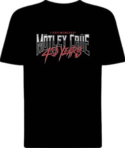 Футболка Motley Crue 40 Years